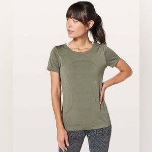 Lululemon Swiftly Tech Short Sleeve Shirt Army Green